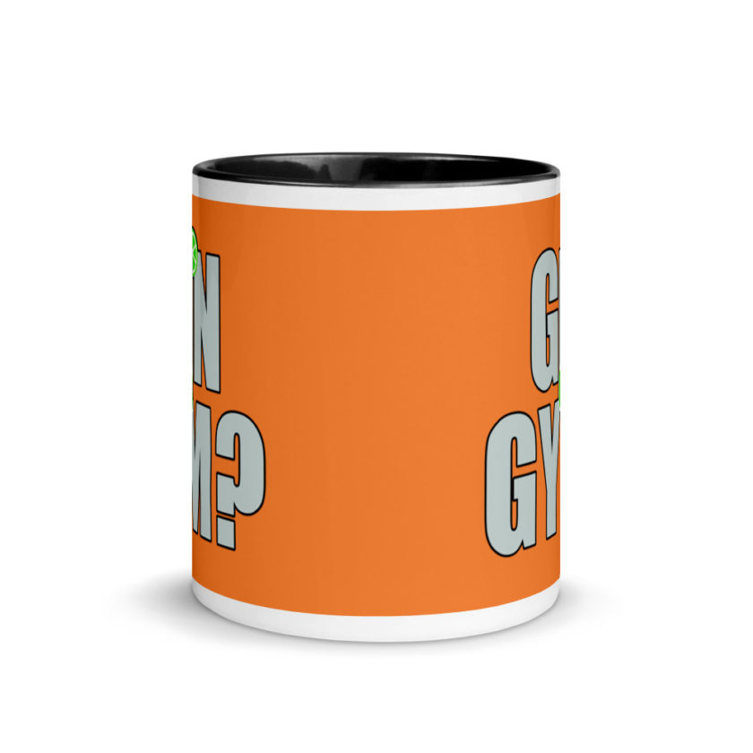Gin or Gym? Mug with Color Inside - Image 3