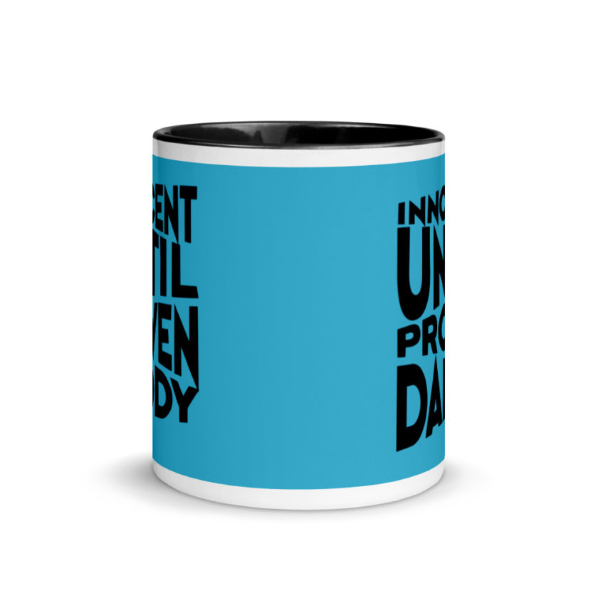Innocent until proven Daddy Mug with Color Inside - Image 3