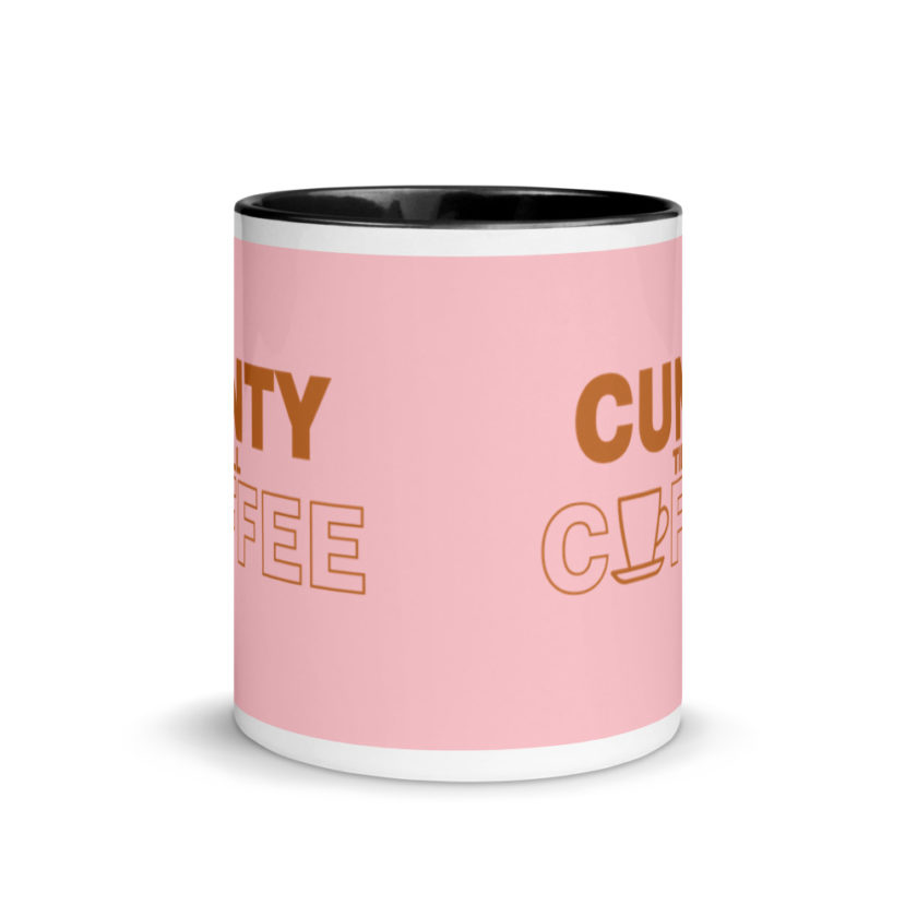 Cunty till coffee Mug with Color Inside - Image 3