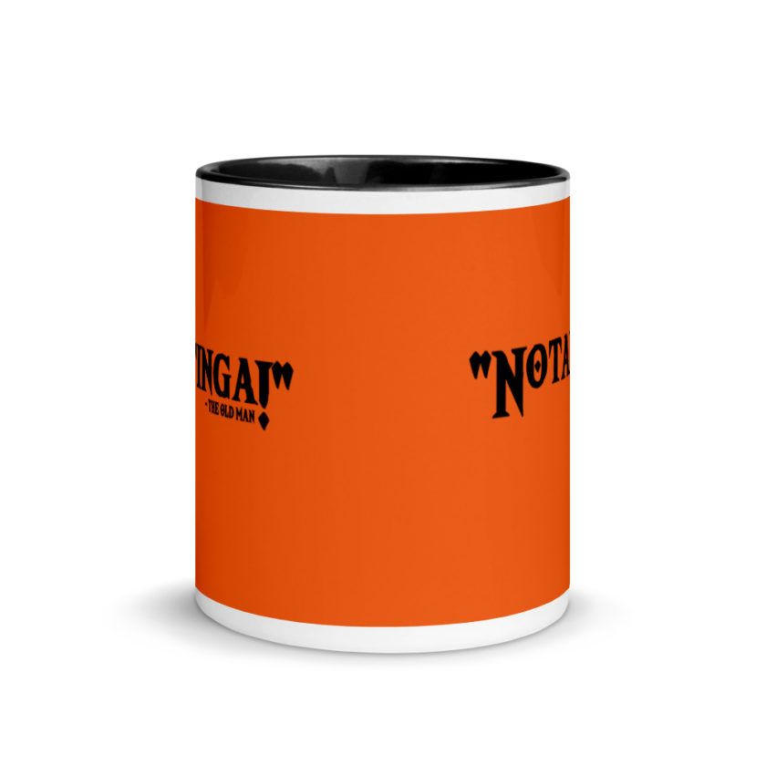Notafinga! The Old Man A Christmas Story  Mug with Color Inside - Image 3