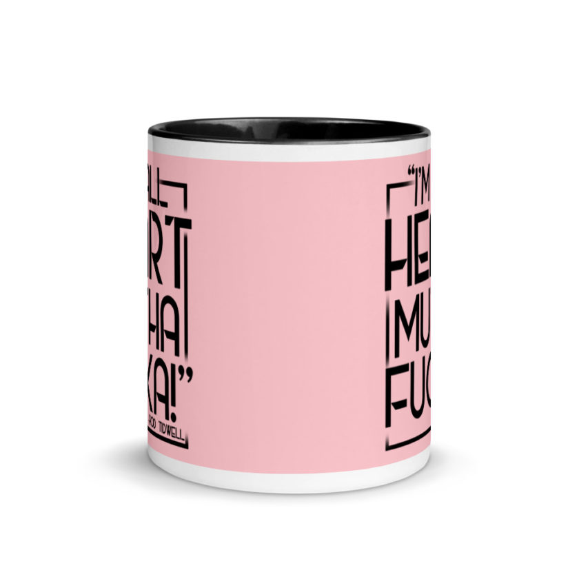 Im all heart mutha fucka Rod Tidwell, Jerry Maquire Mug with Color Inside - Image 3