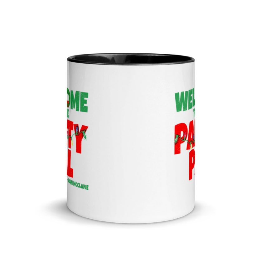 Welcome to the party pal. John Mcclane, Die Hard Mug with Color Inside - Image 3