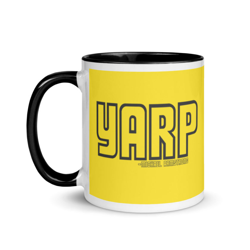 Yarp	Michael Armstrong, Hot Fuzz Mug with Color Inside - Image 4