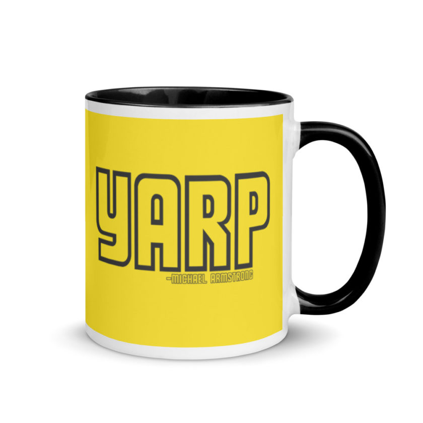 Yarp	Michael Armstrong, Hot Fuzz Mug with Color Inside - Image 2