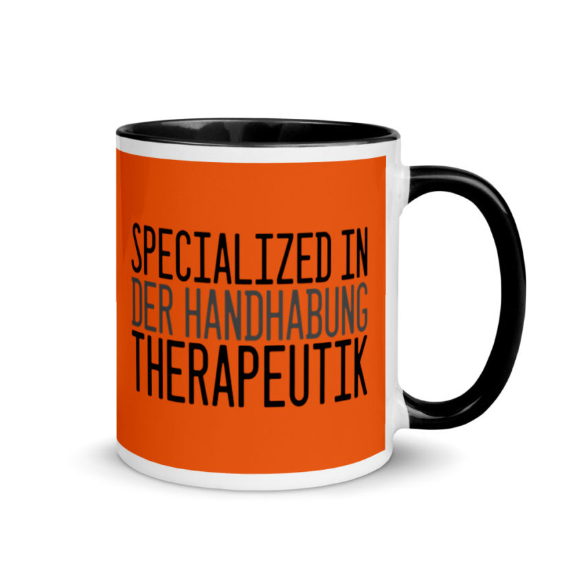Specialized in Der Handabung Therapeutik, The Road to Wellville Mug with Color Inside - Image 2