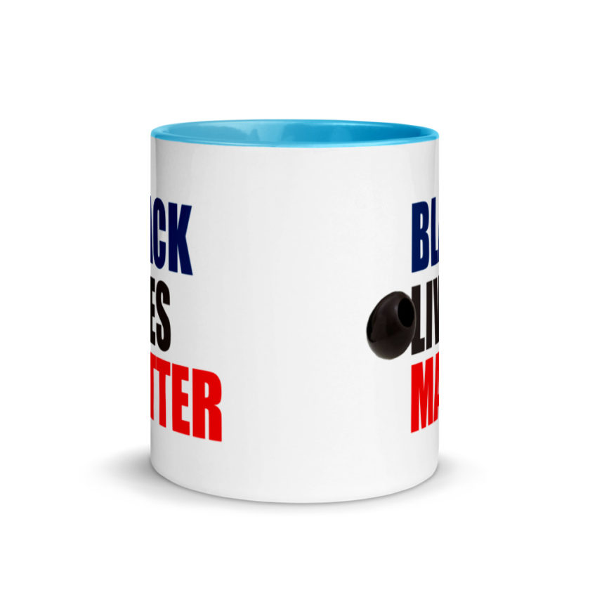 Black Olives Matter Mug with Color Inside - Image 11