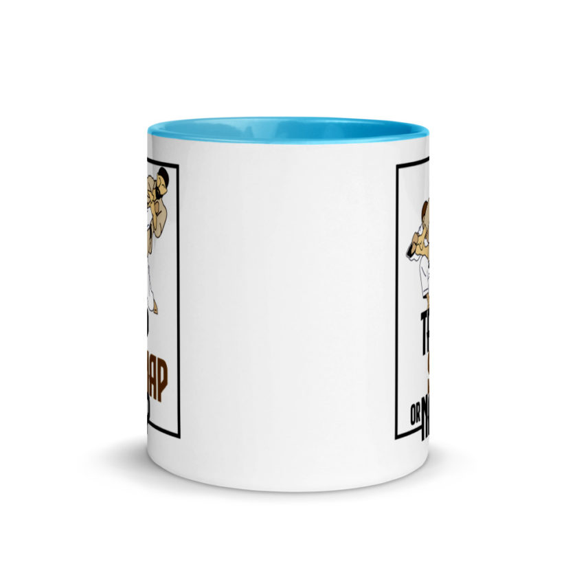 Tap, Snap or Nap - Jiu Jitsu  Mug with Color Inside - Image 11