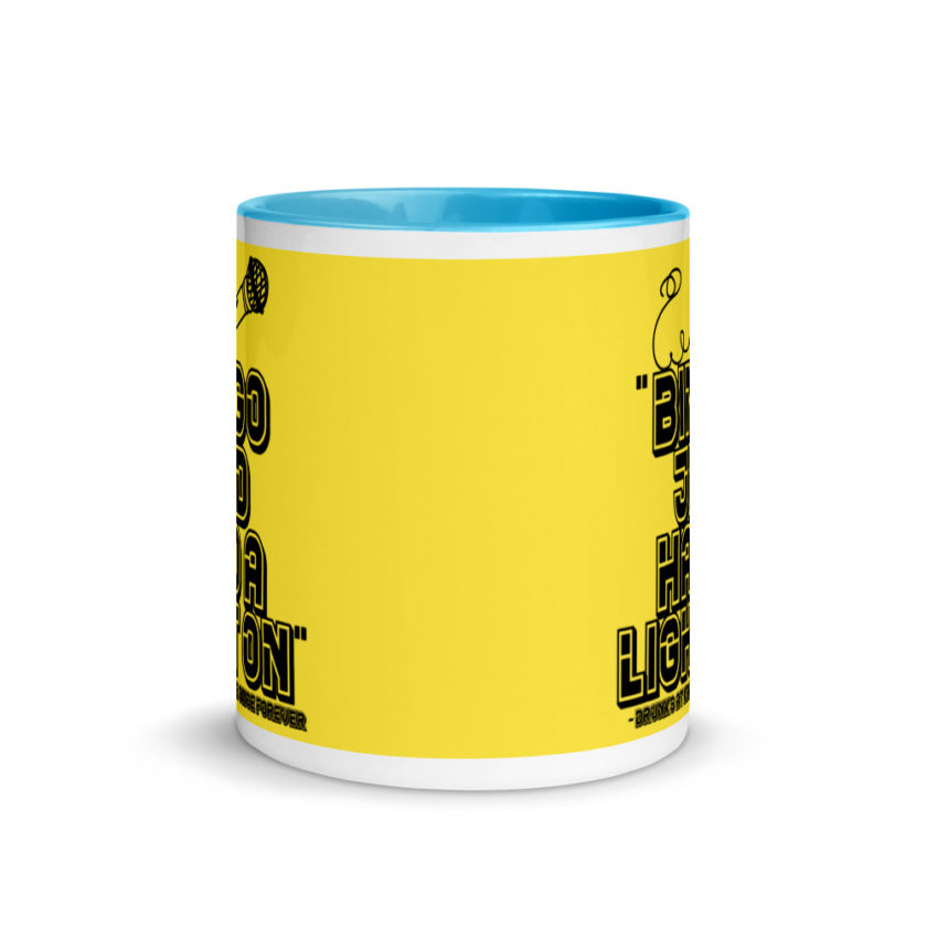 Bingo Jed had a light on. Mug with Color Inside - Image 12
