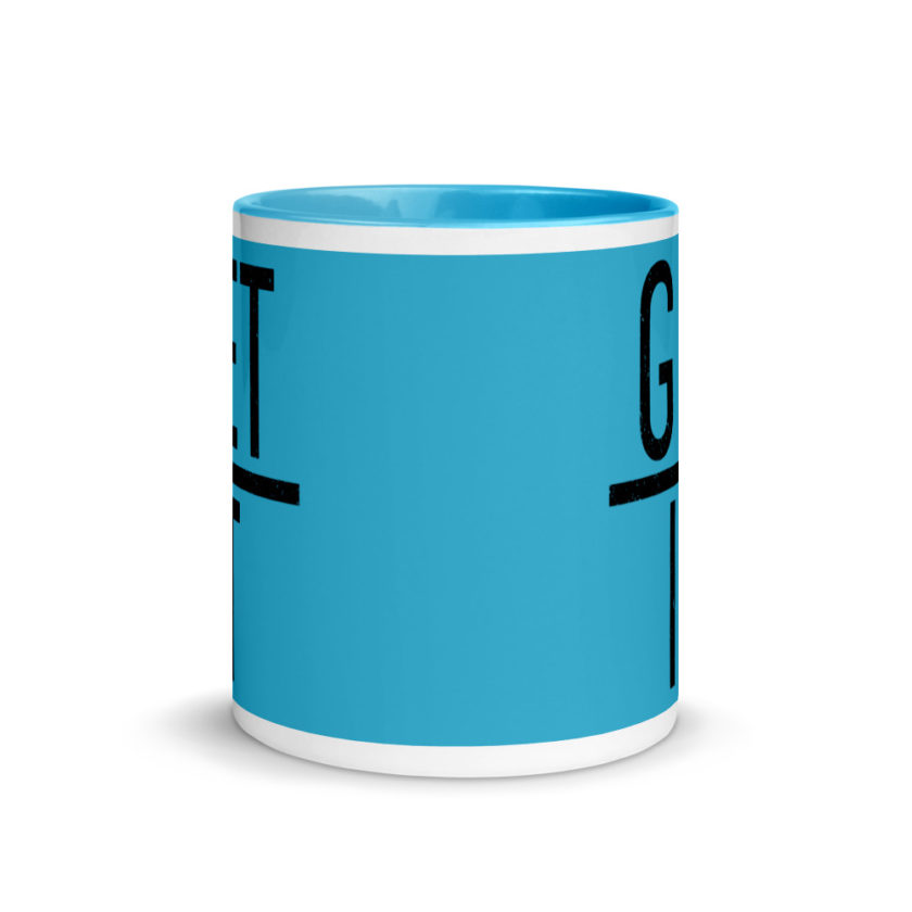 Get over it Mug with Color Inside - Image 12