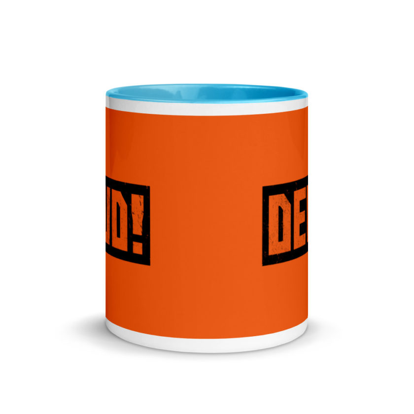Dewd! Mug with Color Inside - Image 11