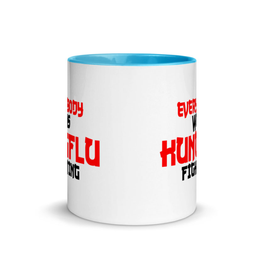 Everybody was Kungflu fighting! Mug with Color Inside - Image 11