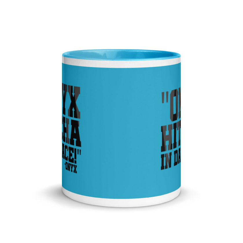 Onyx hitcha in da face Mug with Color Inside - Image 12