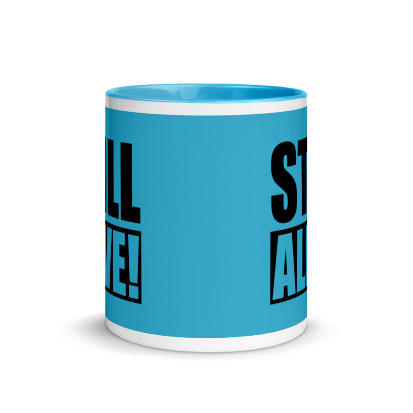 Still Alive! Grandma The Kroods Mug with Color Inside - Image 12