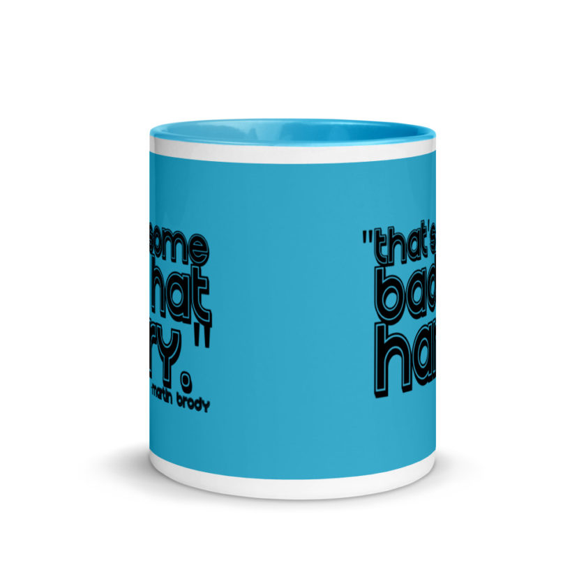 That's some bad hat Harry. Martin Brady, Jaws Mug with Color Inside - Image 12