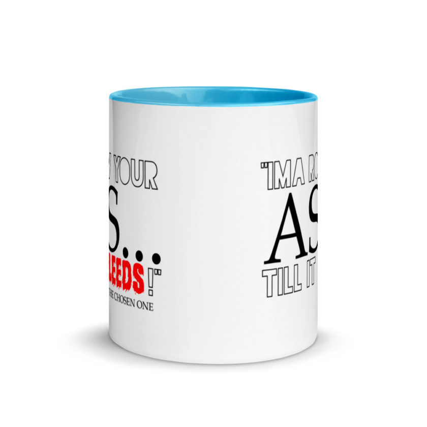I'ma row your ass, till it bleeds! The Chosen One The Golden Child  Mug with Color Inside - Image 11