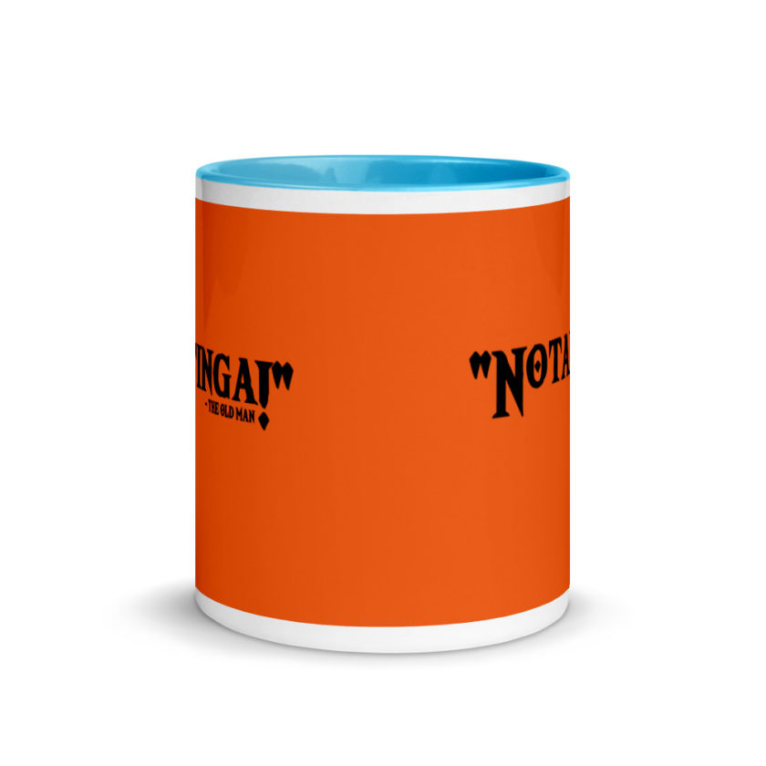 Notafinga! The Old Man A Christmas Story  Mug with Color Inside - Image 11