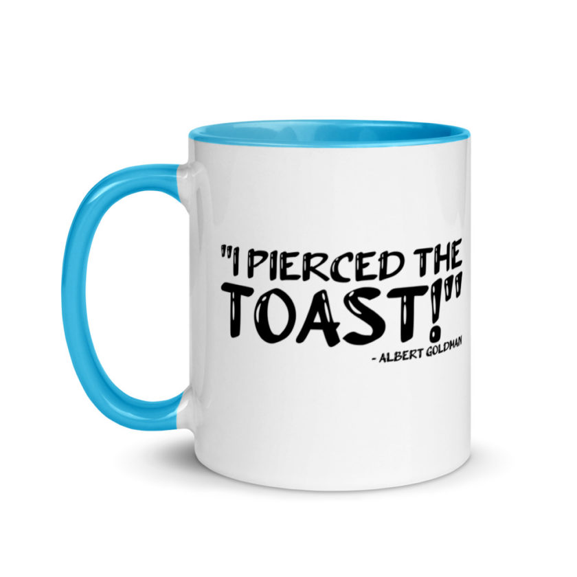 I Pierced The Toast  Mug with Color Inside - Image 12