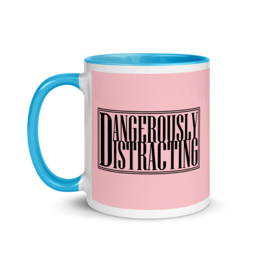 Dangerously Distracting Mug with Color Inside - Image 13