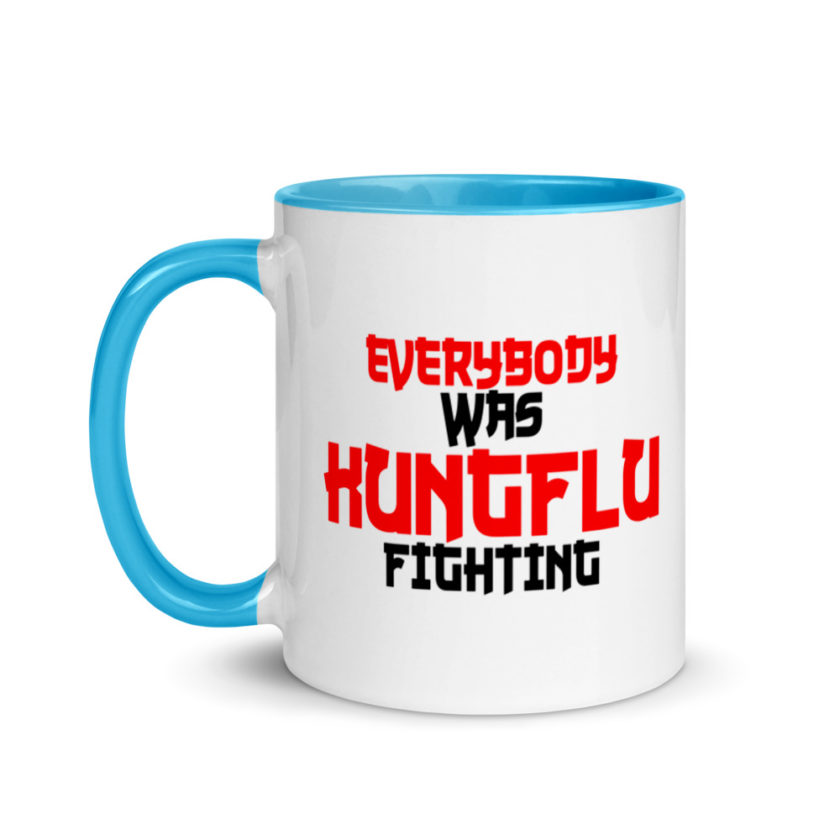 Everybody was Kungflu fighting! Mug with Color Inside - Image 12