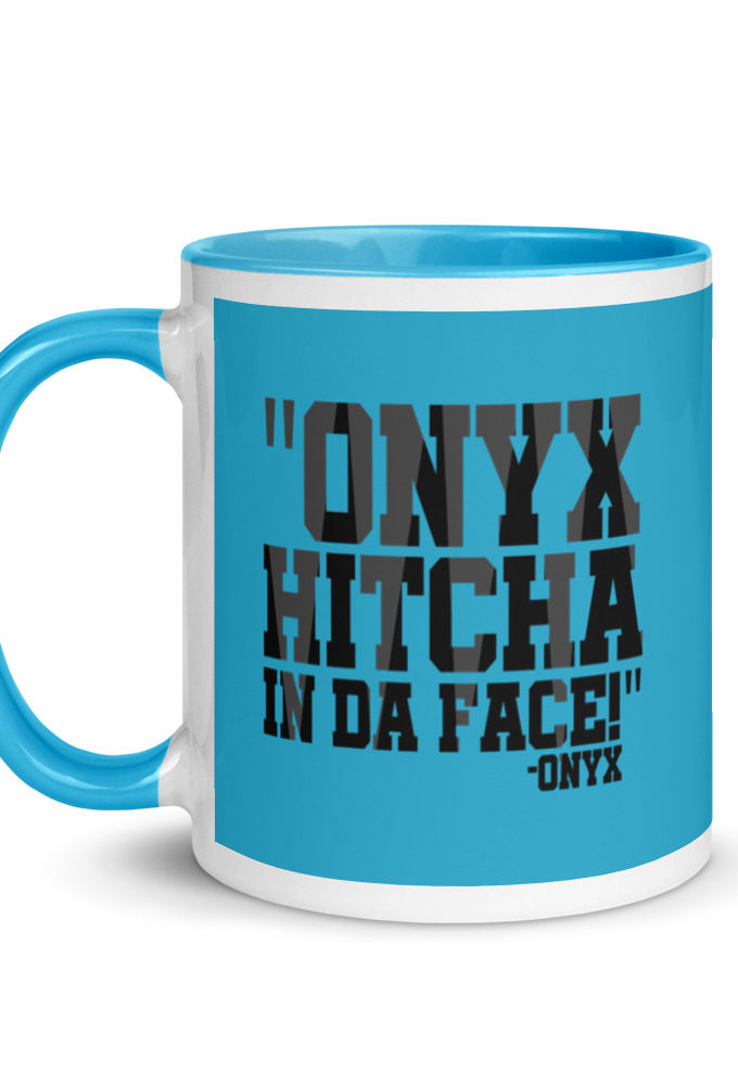 Onyx hitcha in da face Mug with Color Inside