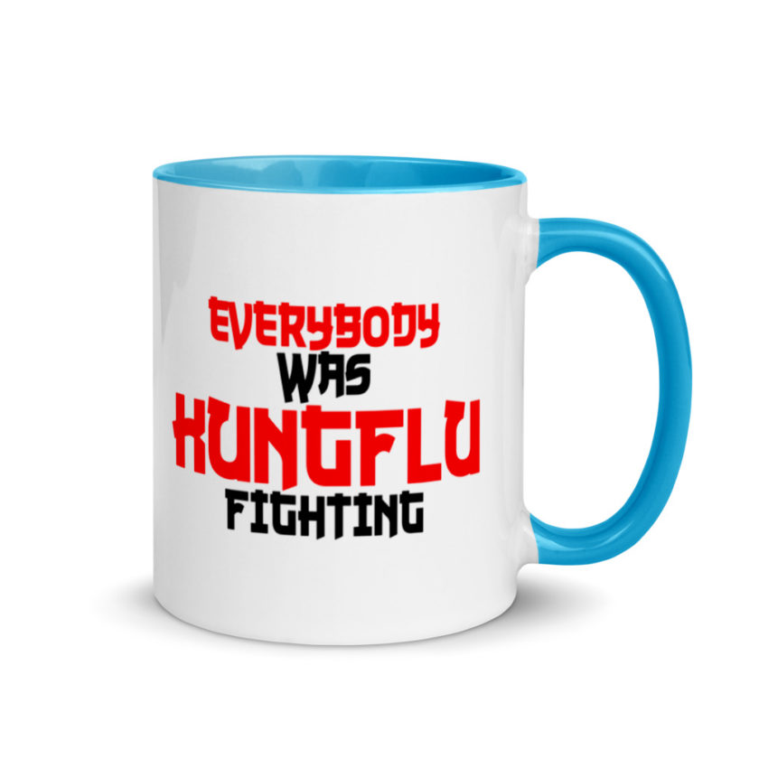 Everybody was Kungflu fighting! Mug with Color Inside - Image 10