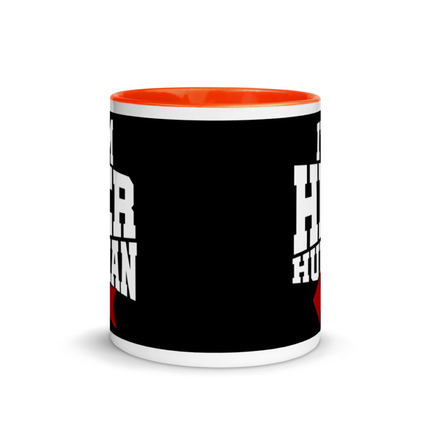 I'm Her Human Mug with Color Inside - Image 8