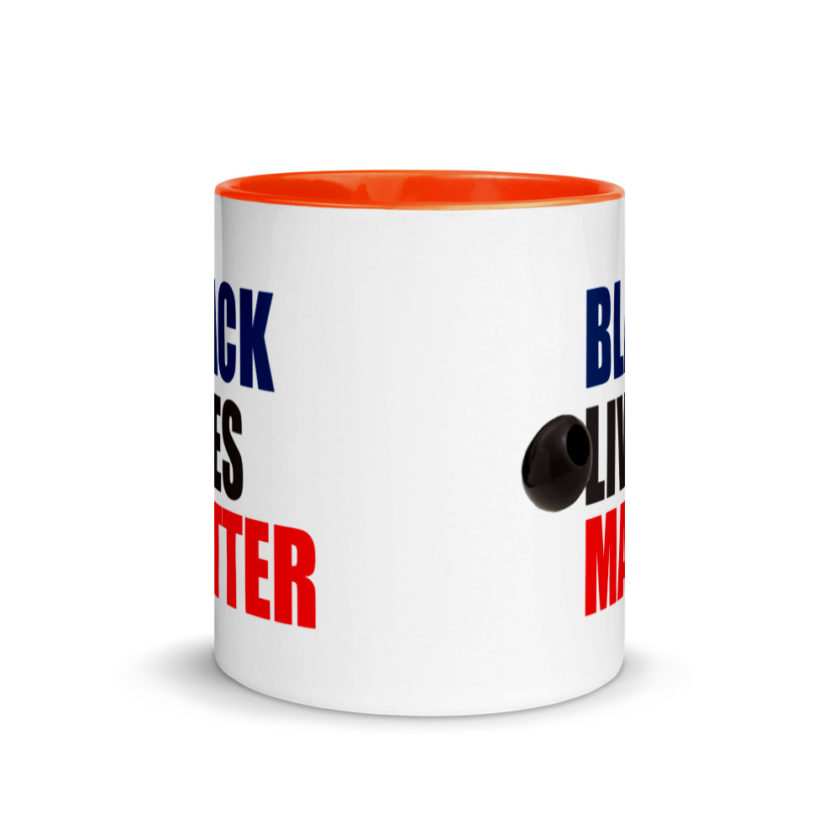 Black Olives Matter Mug with Color Inside - Image 8