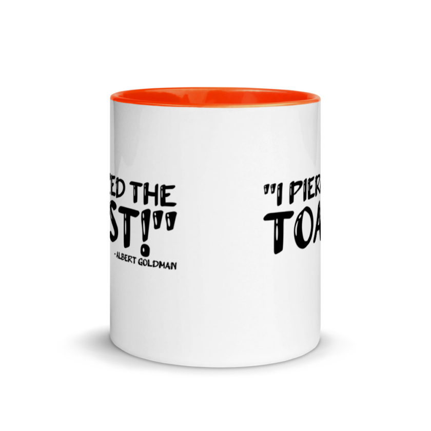 I Pierced The Toast  Mug with Color Inside - Image 8