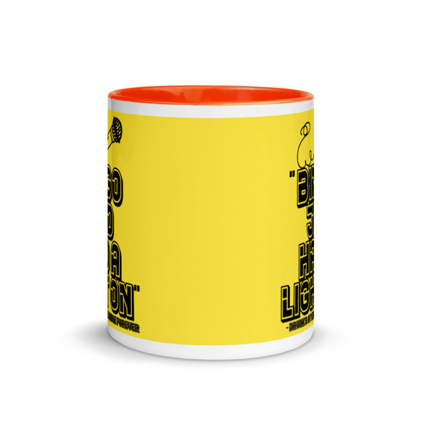 Bingo Jed had a light on. Mug with Color Inside - Image 9