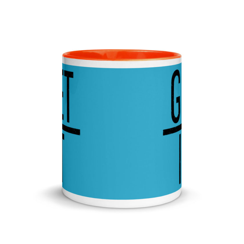 Get over it Mug with Color Inside - Image 9