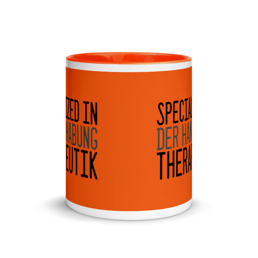 Specialized in Der Handabung Therapeutik, The Road to Wellville Mug with Color Inside - Image 9