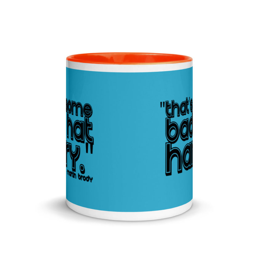 That's some bad hat Harry. Martin Brady, Jaws Mug with Color Inside - Image 9