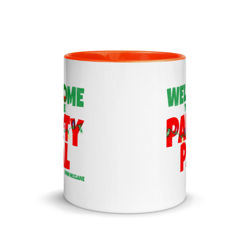 Welcome to the party pal. John Mcclane, Die Hard Mug with Color Inside - Image 8