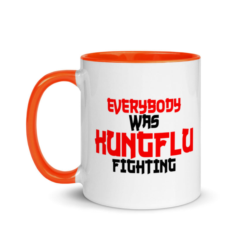 Everybody was Kungflu fighting! Mug with Color Inside - Image 9