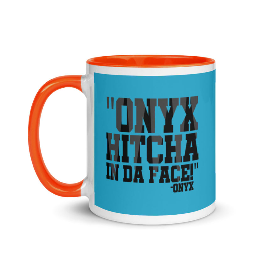 Onyx hitcha in da face Mug with Color Inside - Image 10
