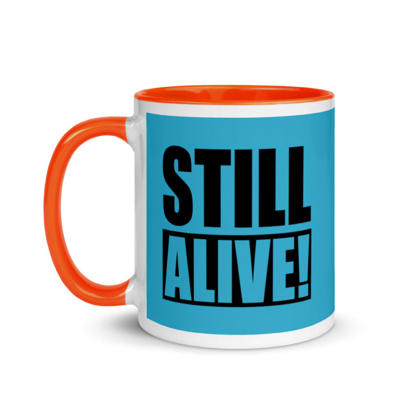 Still Alive! Grandma The Kroods Mug with Color Inside - Image 10