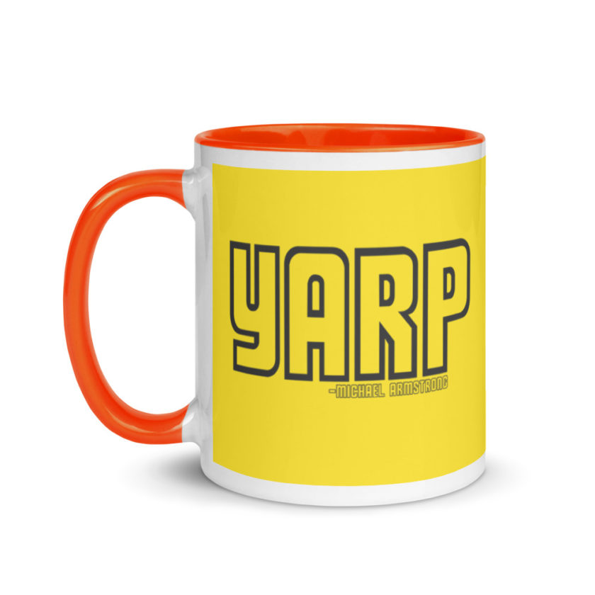 Yarp	Michael Armstrong, Hot Fuzz Mug with Color Inside - Image 10