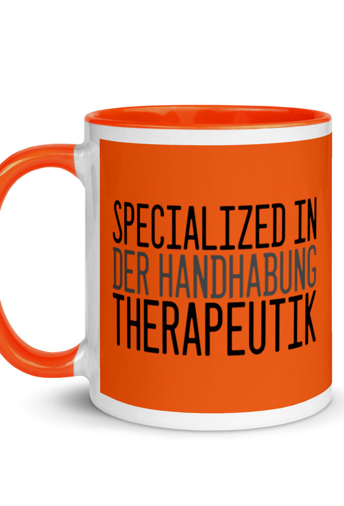 Specialized in Der Handabung Therapeutik, The Road to Wellville Mug with Color Inside