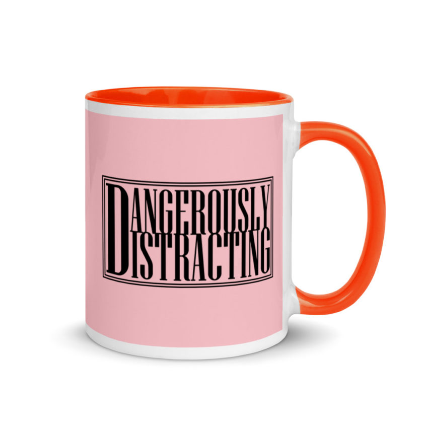 Dangerously Distracting Mug with Color Inside - Image 8