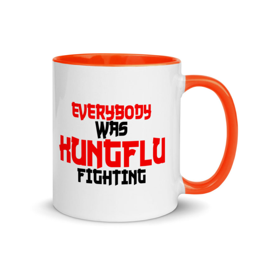 Everybody was Kungflu fighting! Mug with Color Inside - Image 7