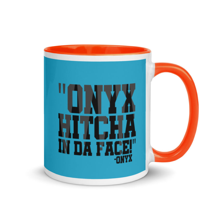 Onyx hitcha in da face Mug with Color Inside - Image 8