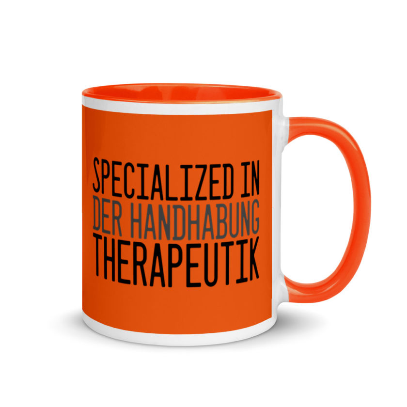 Specialized in Der Handabung Therapeutik, The Road to Wellville Mug with Color Inside - Image 8