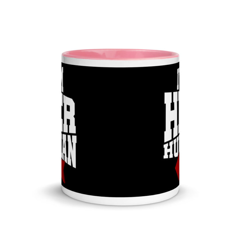 I'm Her Human Mug with Color Inside - Image 14