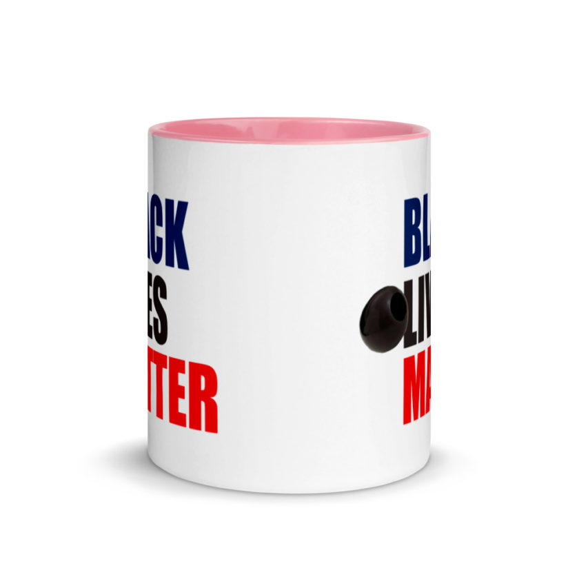 Black Olives Matter Mug with Color Inside - Image 14