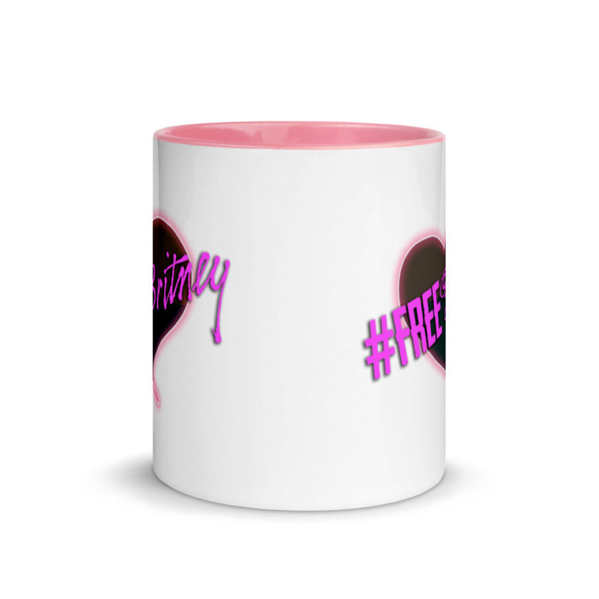 #FreeBritney Mug with Color Inside - Image 15