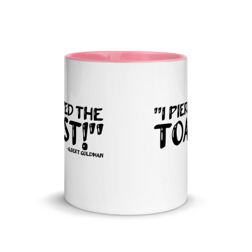 I Pierced The Toast  Mug with Color Inside - Image 14