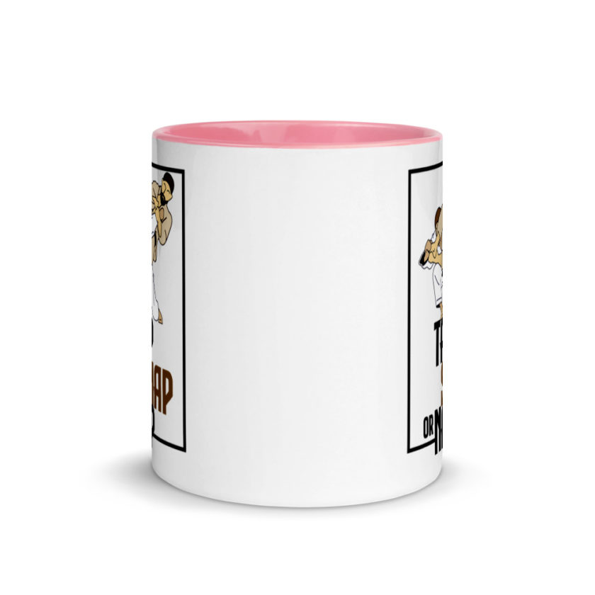 Tap, Snap or Nap - Jiu Jitsu  Mug with Color Inside - Image 14