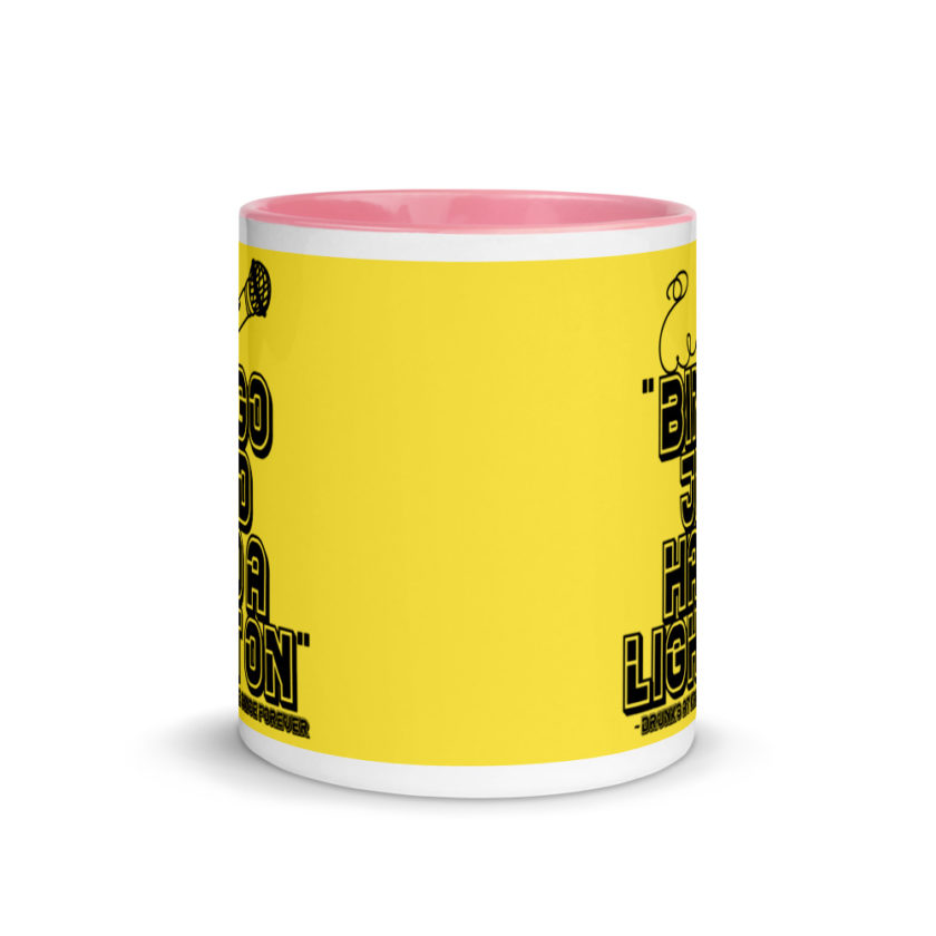 Bingo Jed had a light on. Mug with Color Inside - Image 15