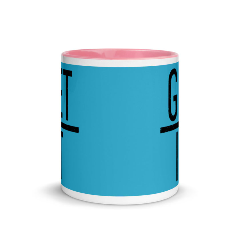 Get over it Mug with Color Inside - Image 14