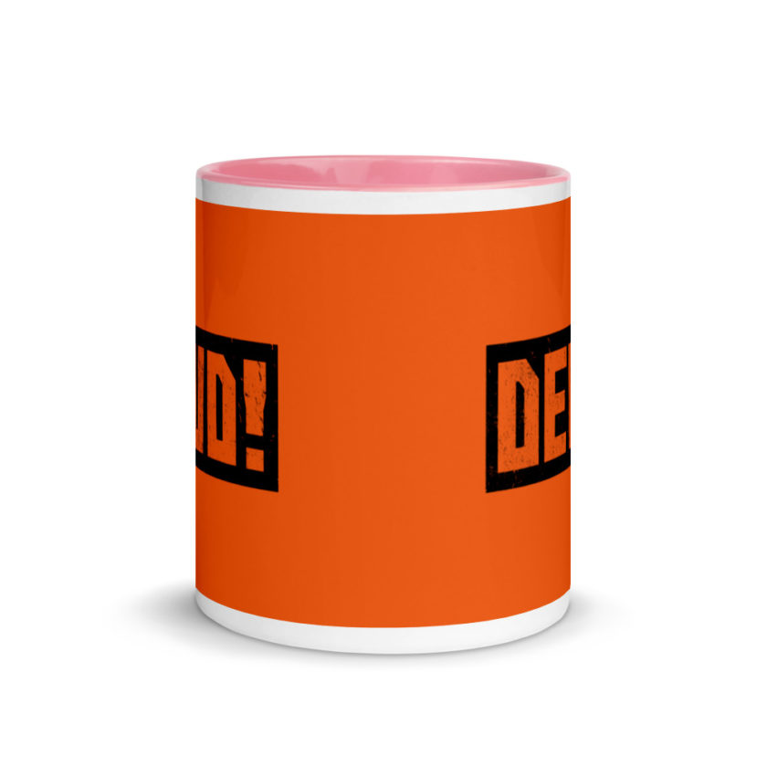 Dewd! Mug with Color Inside - Image 14
